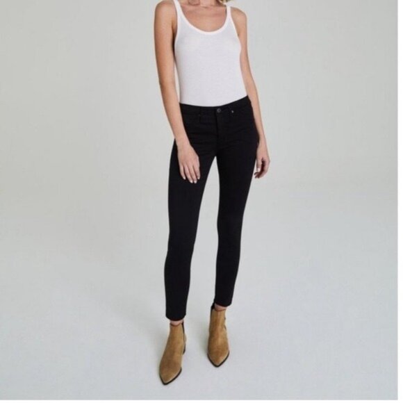 AG Black The Legging Ankle Pant Super Skinny Ankle - Picture 1 of 5